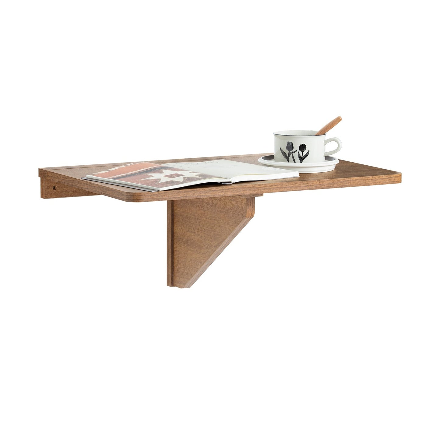 SoBuy FWT03-PF Table de salle à manger pliante - Max. 20 kg - 60 x 40 x 2 cm - Marron