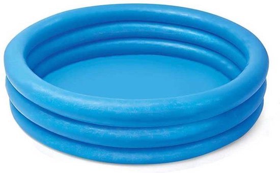Piscine gonflable Intex Crystal Blue - Ø 168 x 38 cm