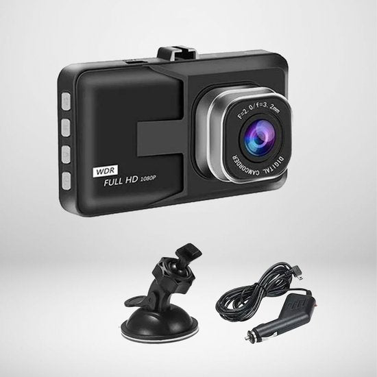 Denver Dashcam - Dashcam pour voiture - FULL HD - G-Sensor - Loop Recording - Night Vision - CCT1610