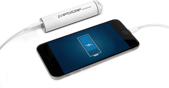 Veho Pebble Ministick Portable Powerbank - 2200mAh - Blanc - VPP-102-2200-WH