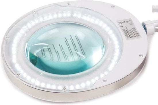 Velleman Lampe loupe LED 8 Dioptre - 8 W - 60 Leds - Blanc