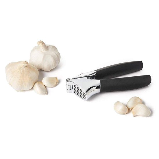 OXO - Presse-ail - Argent/Noir