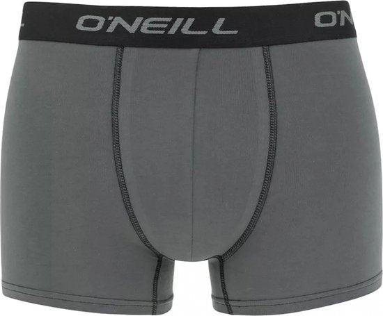 Boxer O'Neill Hommes - Pack de 3 - Taille S - Gris/Noir