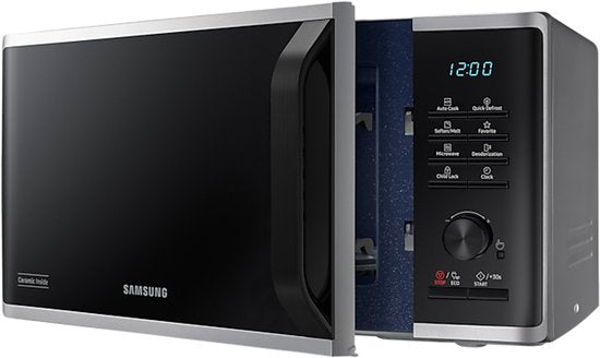 Samsung MS23B3515AS/EN - Micro-ondes autonome - 800 W - Argent - Décongélation rapide
