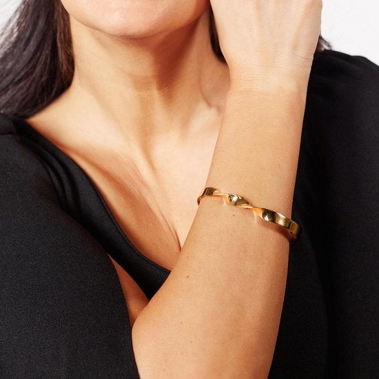 Laura Ferini Ladies Bracelet Sera Gold - Bracelet en or - plaqué or jaune 18K - Bijoux - Accessoires - Bijoux - Bracelet pour femmes - Or