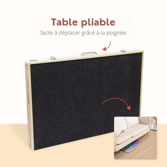 Table de puzzle XL – DIYDash – 2000 pièces – système de rangement – pliable