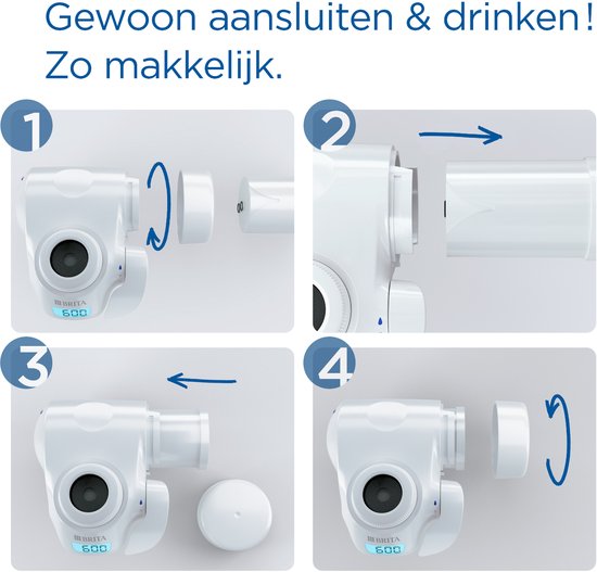 Système de filtration d'eau Brita On Tap - à installer sur le robinet, 1 pièce