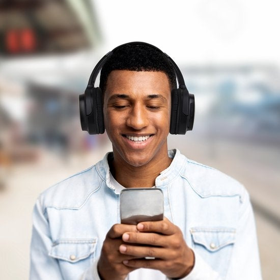 Casque Bluetooth Denver - Réduction active du bruit - Sans fil - Appel mains libres - BTN210