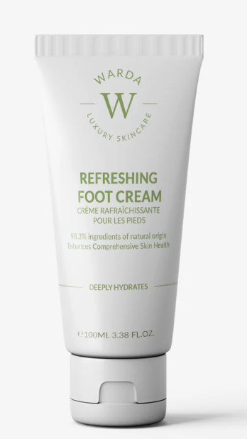 warda Refreshing Foot Cream - Intense Moisturising & Cooling - 118 ml