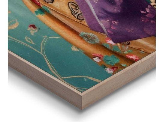 Orange Wallz Dandy Lion Portrait - Tableau sur toile - 50 x 40 cm - Multicolore