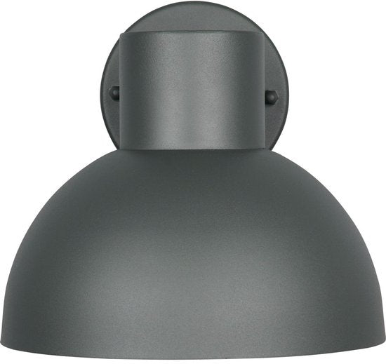 TRIO ELBE - Applique murale - Anthracite - 1 ampoule E27 de 4,9 W non fournie - Montage mural - Éclairage extérieur - IP44