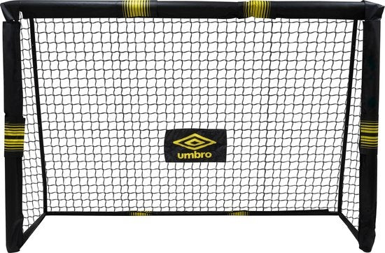 But de football Umbro - 180 x 120 x 60cm - But de football grand format - métal - noir/jaune
