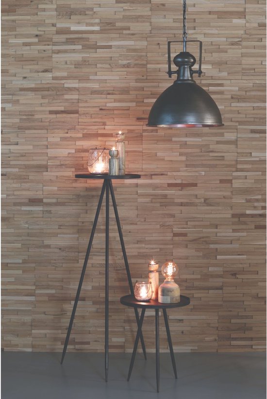 Light & Living Colonne Envira - Zinc - Ø 39,5 cm - Moderne