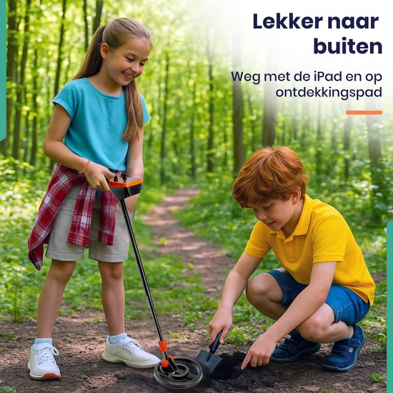 ODESSEY Détecteur de métaux pour enfants - Kit de démarrage - Sans fil - Enfants - Junior Huntsman