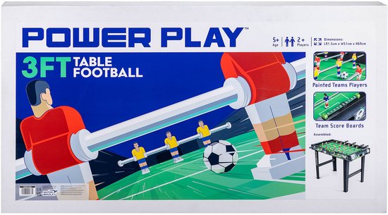 Table de baby-foot Power Play pour enfants 3 pieds