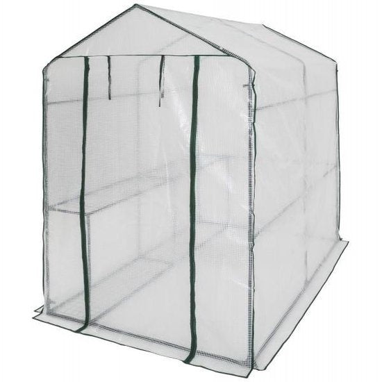 Tectake - Serre de jardin 186x120x190 cm - art no 401861