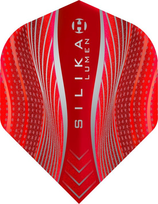 Harrows Silika Lumen NO2 Red Strong Crystalline Coated - Fléchettes