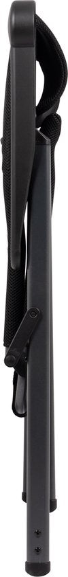 Crespo - Chaise de plage - M - AP/237 - Air-Deluxe - Compact - Noir - Modèle 2025