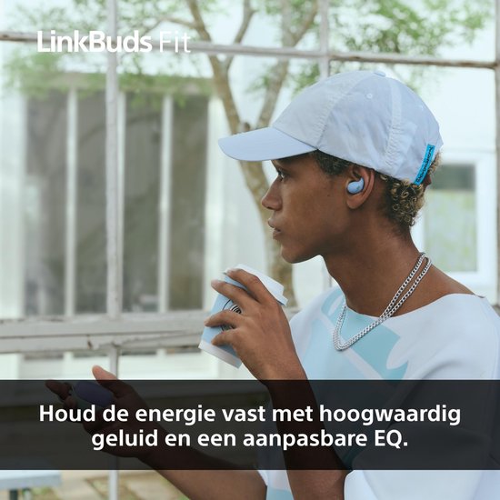 Sony LinkBuds Fit – Écouteurs sans fil avec réduction de bruit - Noir