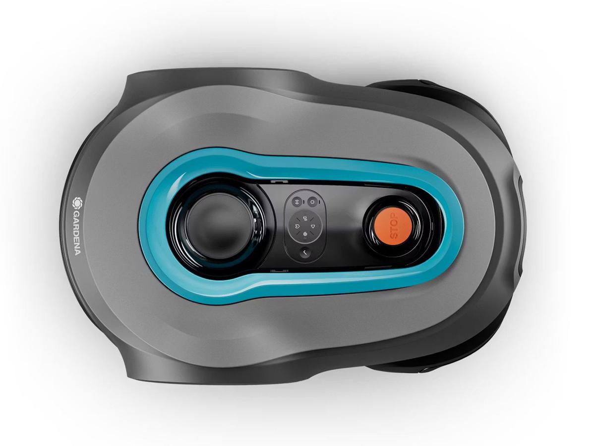 Tondeuse robot Gardena Smart Sileno Free 1200 - Silencieuse et efficace - Commande via l'application incluse