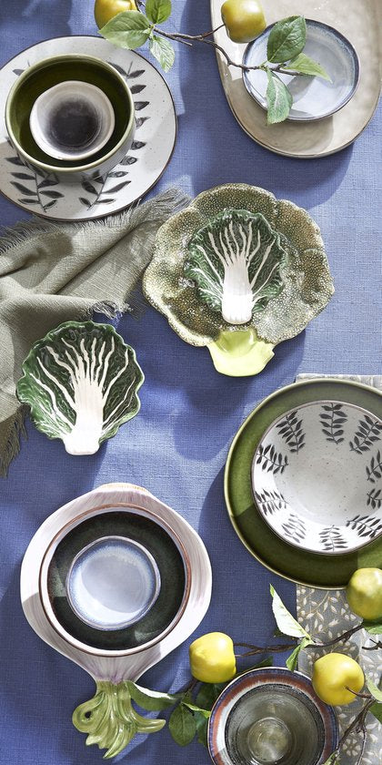 Mica Decorations Bol Rhea - Ø13 cm - Céramique - Vert