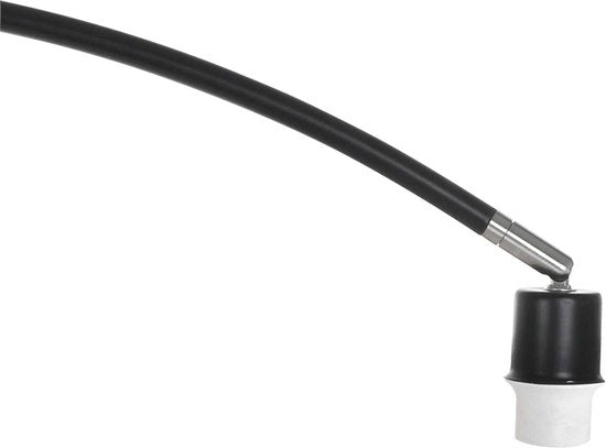 Mexlite - Lampe suspendue Bikkel XL - 152 x 185 cm - Noir mat - Design industriel - Raccord E27 - Lampe d'usine robuste