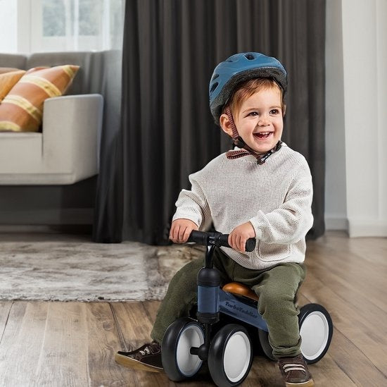 Scooter pour enfants LifeGoods - TurboToddler Balance Bike - Jouets à partir de 1 an - Bleu marine