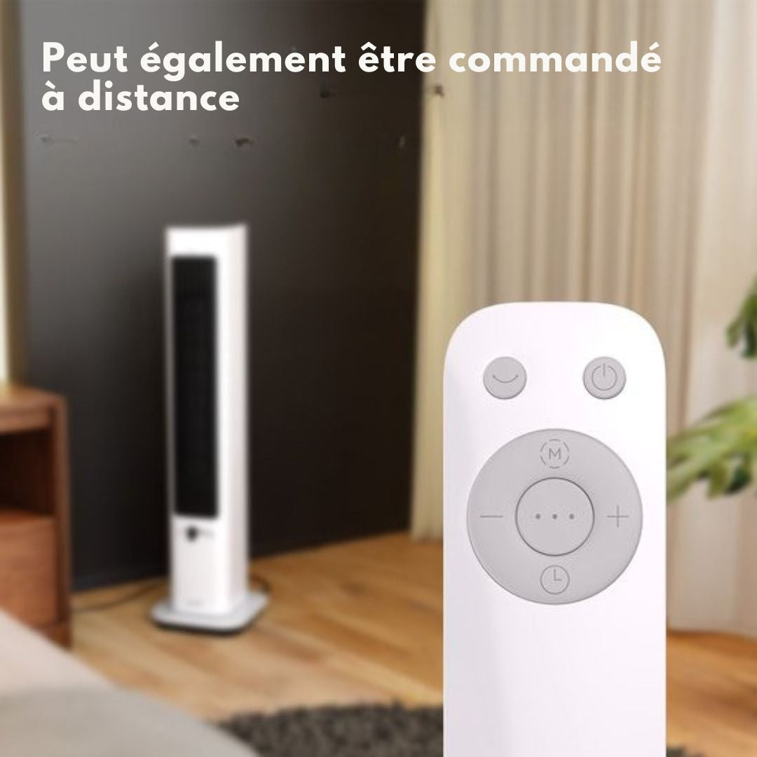 Réchaud électrique Auronic - céramique - Chauffage 2200W - Blanc