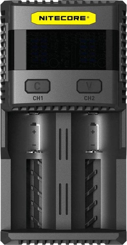 Chargeur Nitecore SC2 SUPERB pour batteries Li-ion/NiMH