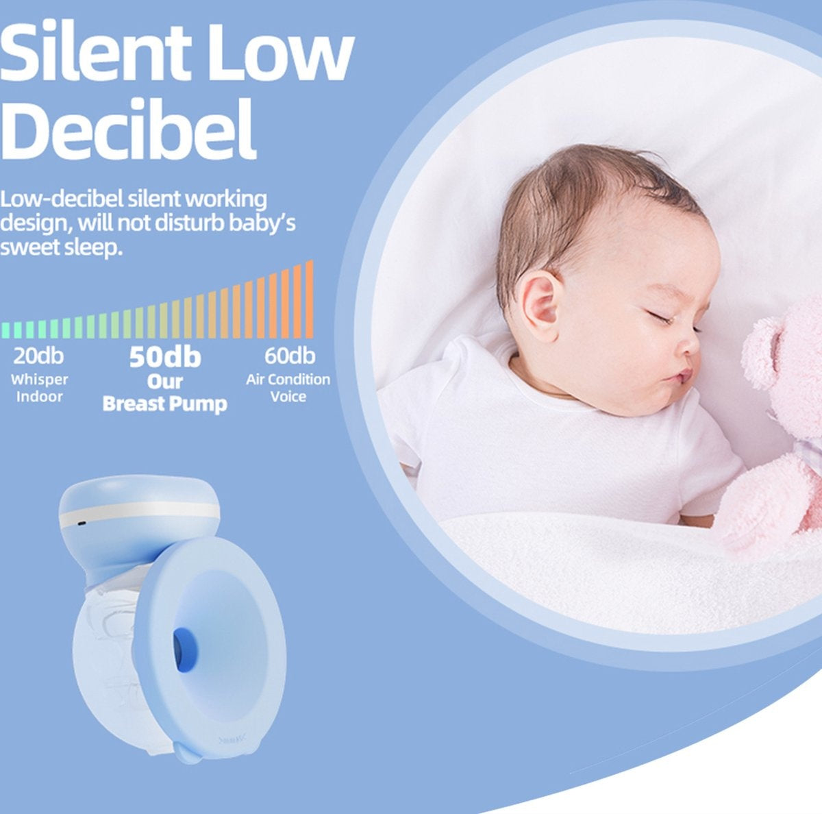 Fuegobird Tire-lait électrique portable - Comprend une réserve de lait - Rechargeable - Appareils de pompage - Allaitement - Sans BPA