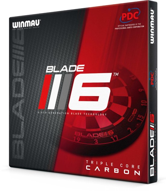 WINMAU - Cible de fléchettes Blade 6 Triple Core