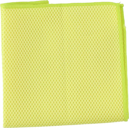 Chiffon en microfibre - 35 x 35 cm - Jaune