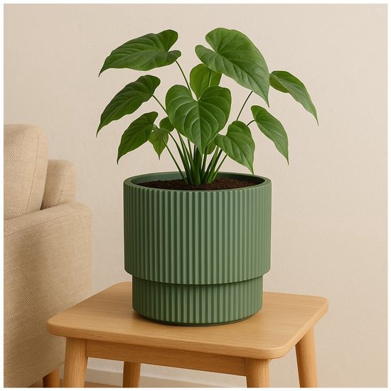 Pot No Brand Milly D40 cm vert - Plastique
