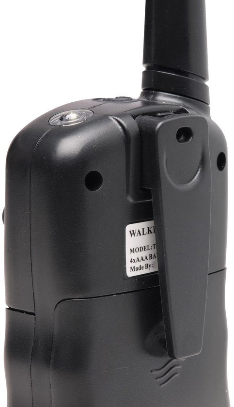 Denver Talkie-walkie - 8 canaux - Jusqu'à 5 km de portée - Lot de 2 - Lampe de poche - WTA449