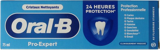 Oral-B Dentifrice Pro-Expert Protection Professionnelle 75 ml