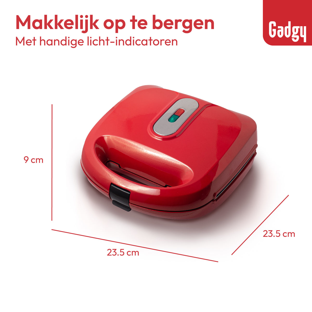 Gadgy 3 in 1 Tosti Apparaat - Wafelijzer - Grill Apparaat - Verwisselbare Platen - Tosti ijzer - Croque Monsieur Toestel - Sandwich Maker - 750 Watt