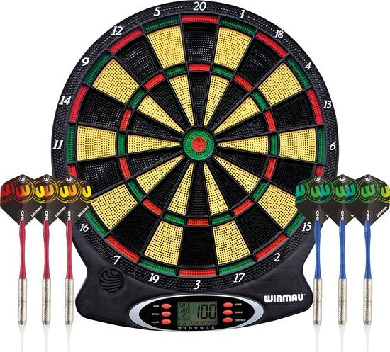 WINMAU - Ton Machine softip jeu de fléchettes électronique avec fléchettes