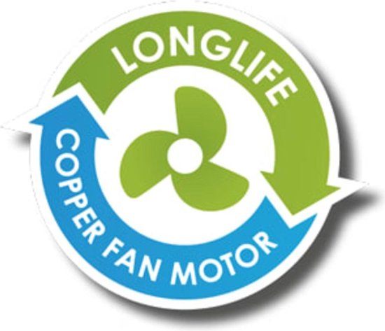 Bestron Ventilateur de table Ø 35cm, Ventilateur avec 3 vitesses et fonction de rotation de 75°, 40Watt, DDF35W, couleur : blanc