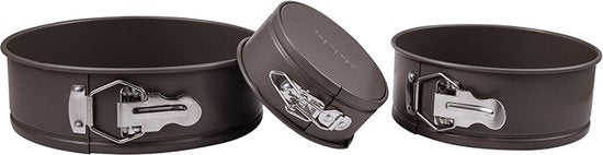 Bergner -Moules à ressort - Amoureux - 3 pièces-12 cm-18 cm- 22 cm