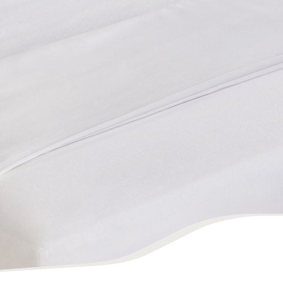 Home by TEMPUR - Sur-matelas - 180 x 200 x 9 cm - blanc et fibres de bambou - soyeux et sans repassage - résistant au séchage et régulation naturelle de la température