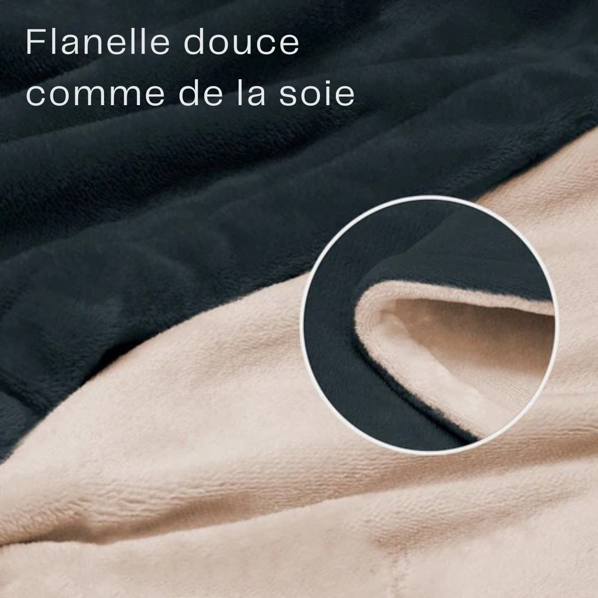 Couverture chauffante électrique - Auronic - 1 personne - 3 niveaux - avec minuterie - 160 x 120cm - Anthracite