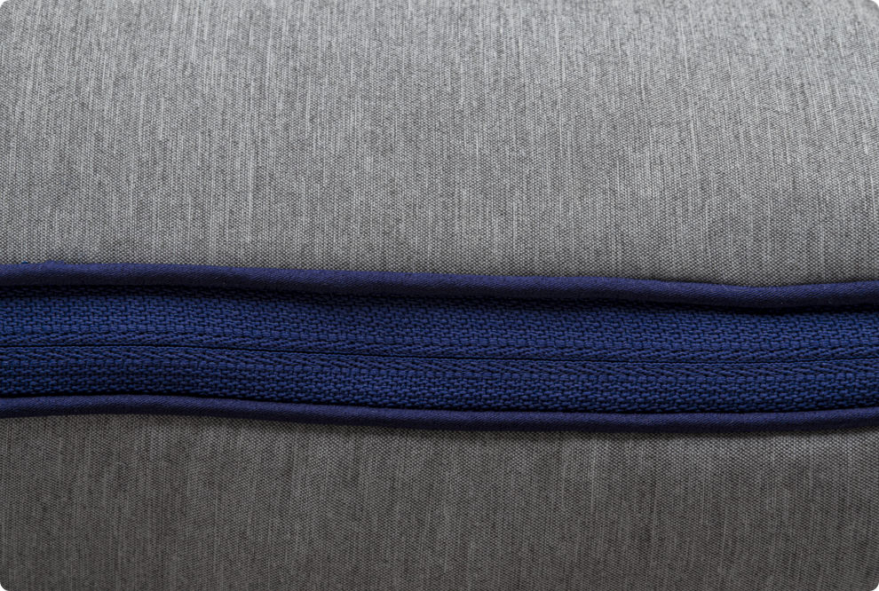 Oreiller de voyage Zipsleep - Gris