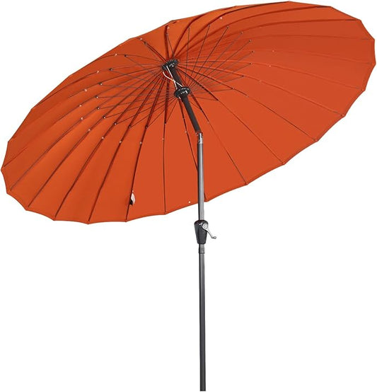 Angel Living 250 cm Parasol Shanghai - avec manivelle - mât de 38 mm