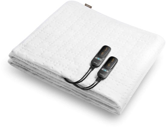 Couverture électrique Duux Snooze Fleece - 6 réglages - 155x200 cm