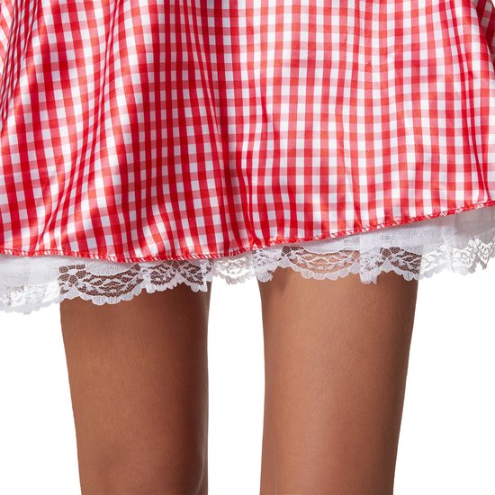 dressforfun - cape rouge pour femme - M - Costume carnaval - Halloween - Déguisement - Tenue de soirée - Tenue de carnaval - Tenue de fête