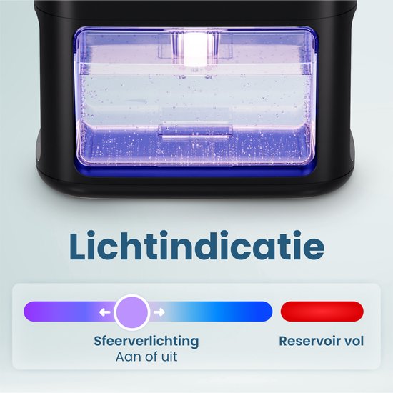 Déshumidificateur Auronic Mini - Convient au salon, au bureau, à la chambre à coucher, à la chambre de bébé et plus encore - Silencieux - Noir