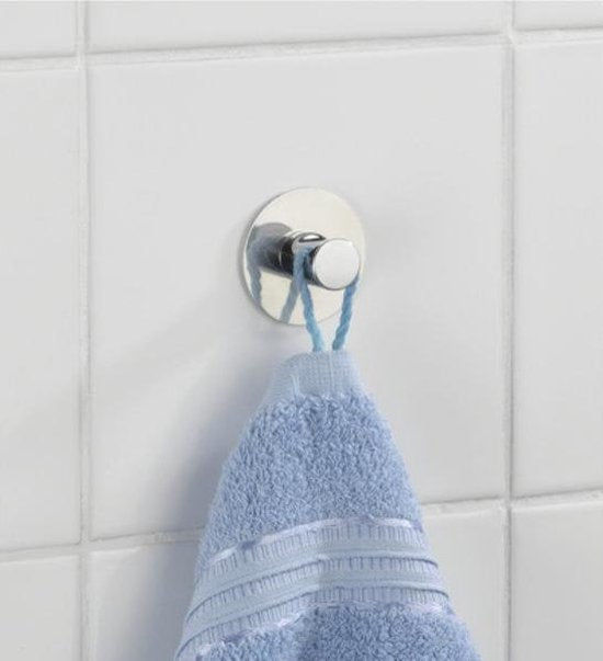 Crochet mural Wenko 2 x 5 x 5 cm en acier inoxydable