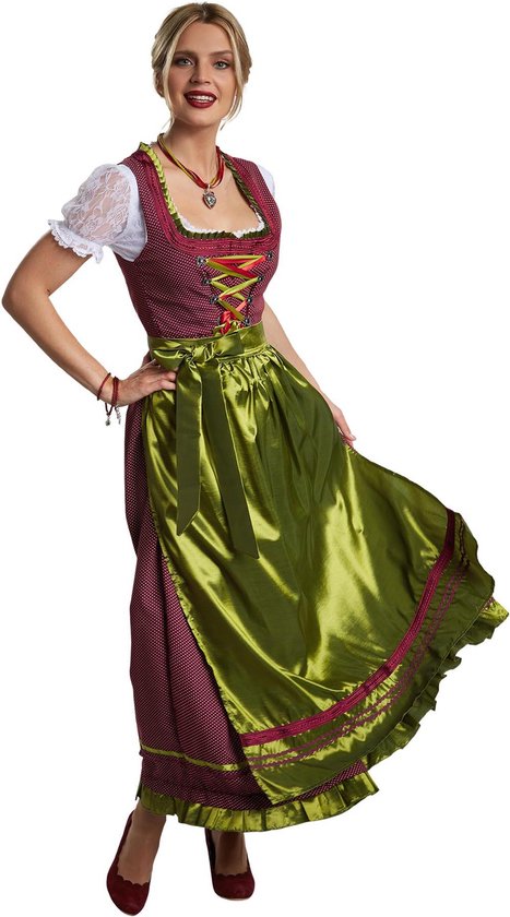 Dressforfun Maxi Dirndl Ruhpolding modèle 2 L - déguisement costume halloween déguisement fête de carnaval déguisement fête de carnaval - 304652