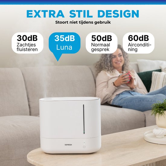 Humidificateur Sofresh avec application