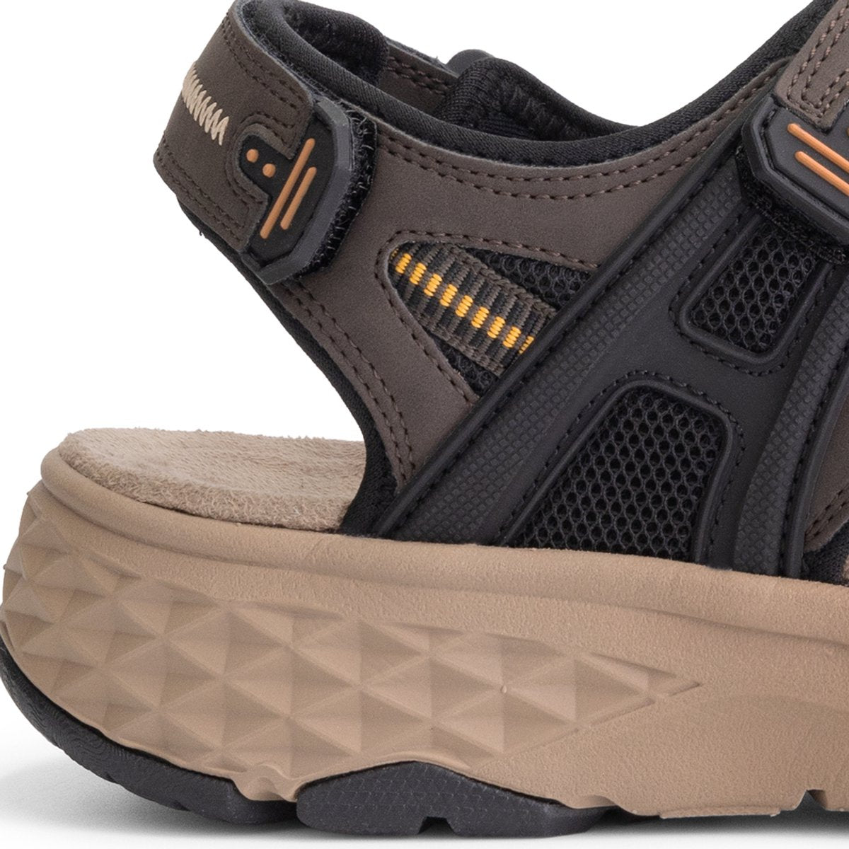 Travelin' Brusdal - Sandales d'extérieur pour hommes - Légères - Sandales d'extérieur - Marron foncé - Taille 43